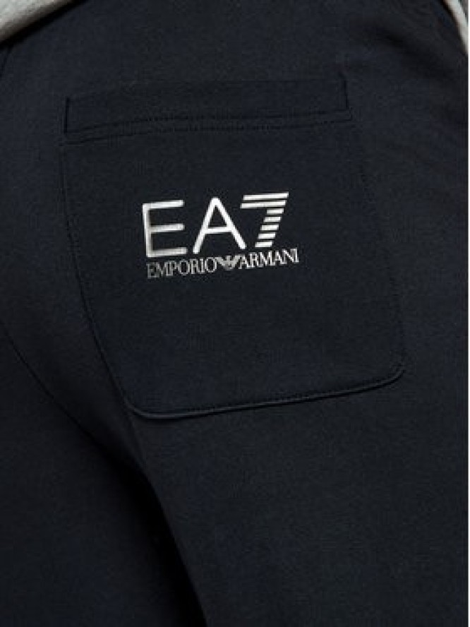 EA7 Emporio Armani Spodnie dresowe 8NPPC1 PJ05Z 0579 Granatowy Regular Fit