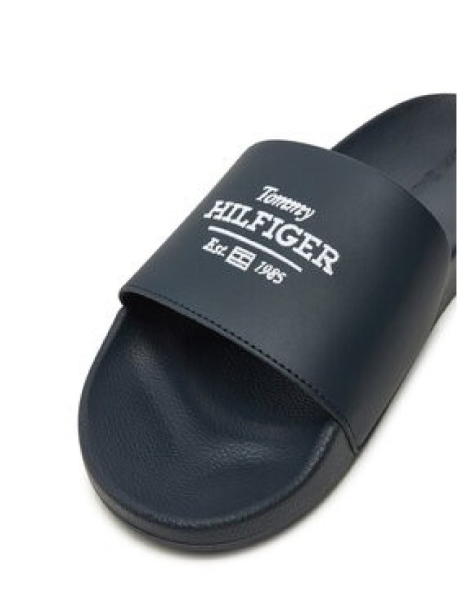 Tommy Hilfiger Klapki Embroid Hilfiger 85 Pool Slide FM0FM05342 Granatowy