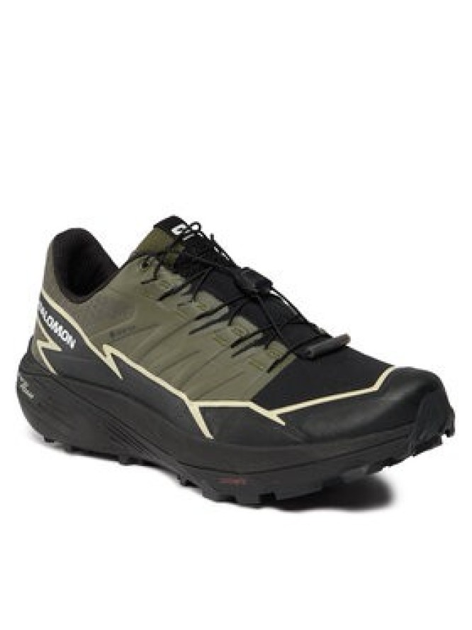 Salomon Buty do biegania Thundercross GORE-TEX L47383400 Zielony