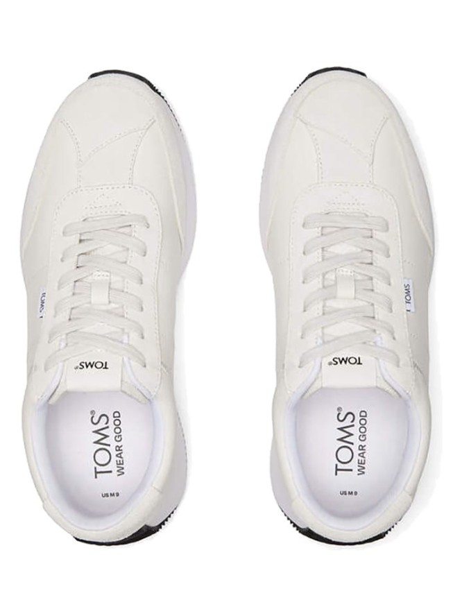 TOMS Skórzane sneakersy w kolorze białym rozmiar: 42