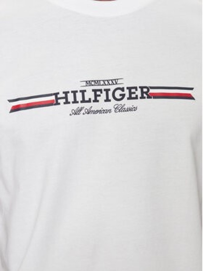 Tommy Hilfiger T-Shirt MW0MW36480 Biały Regular Fit