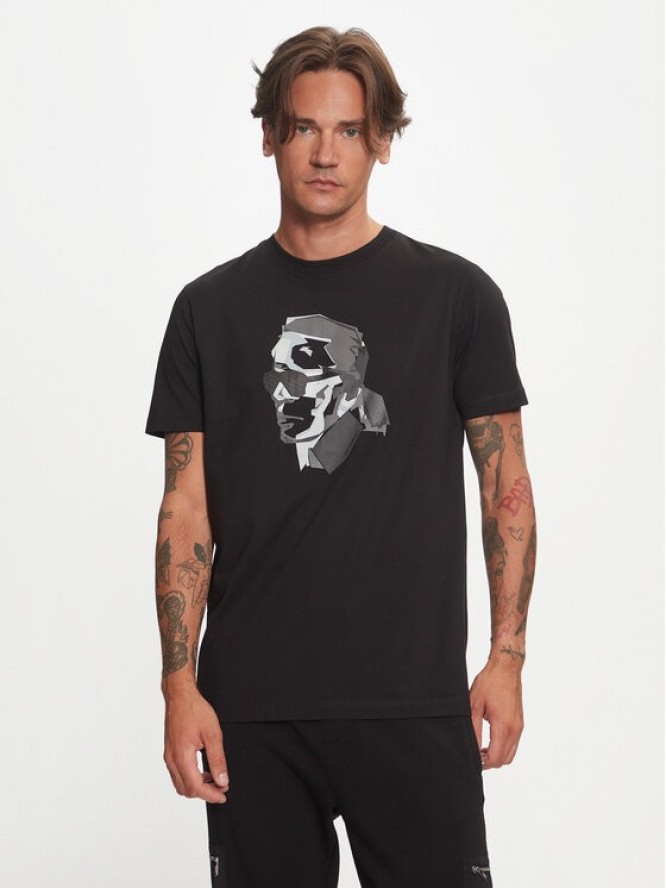 KARL LAGERFELD T-Shirt 755060 544242 Czarny Regular Fit