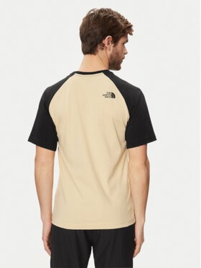 The North Face T-Shirt Easy NF0A87N7 Beżowy Regular Fit