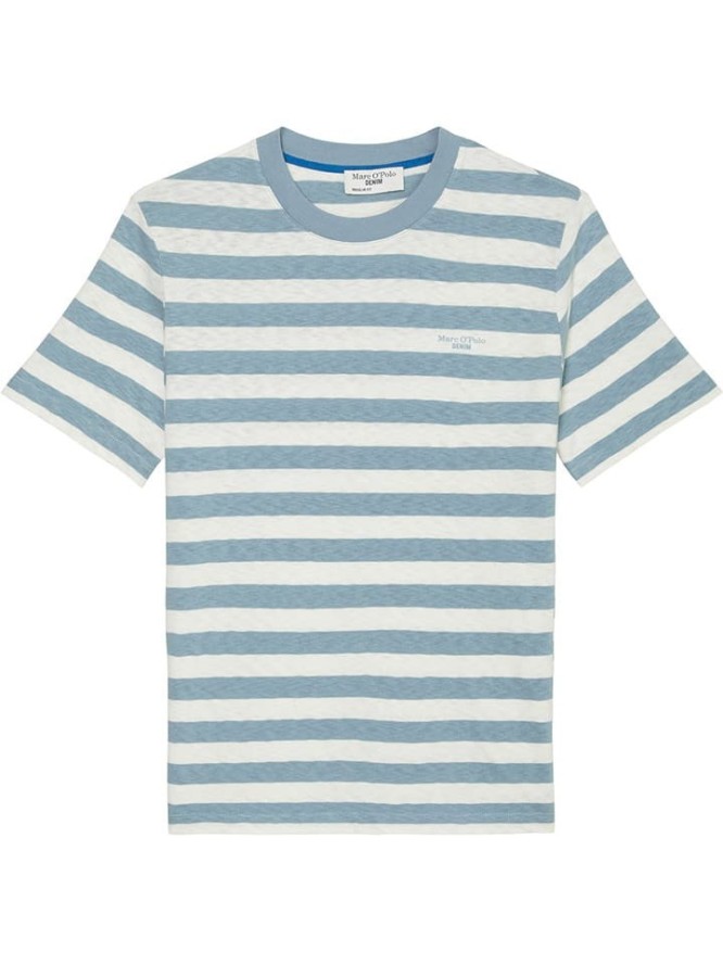 Marc O'Polo DENIM Koszulka w kolorze niebiesko-kremowym rozmiar: XXL