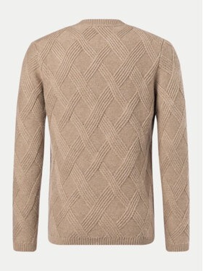 JOOP! Sweter 17 JK-28Diamondo 30043058 Beżowy Modern Fit