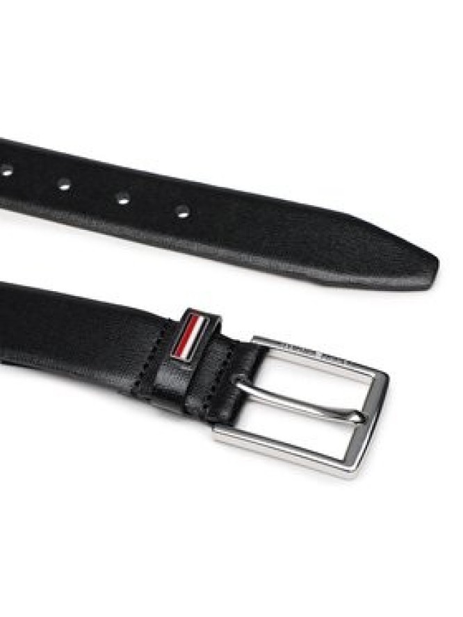 Tommy Hilfiger Pasek Męski Business Belt 3.5 AM0AM10675 Czarny