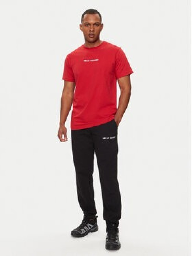 Helly Hansen T-Shirt Core T-Shirt 53532 Czerwony Regular Fit