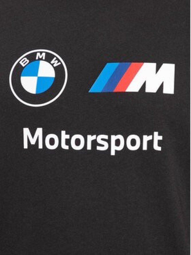 Puma T-Shirt Bmw Mms Ess Logo 621314 Czarny Regular Fit