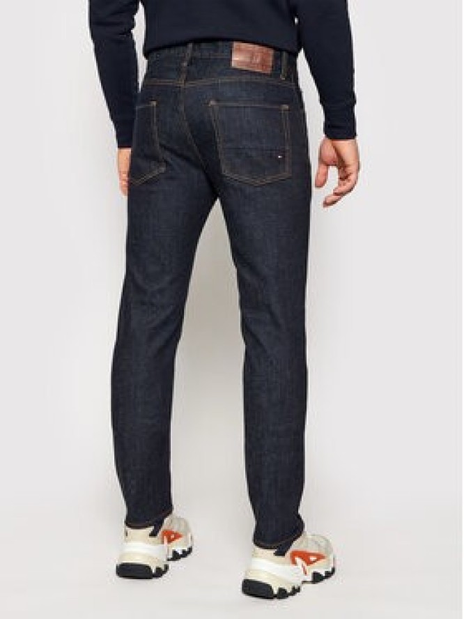 Tommy Hilfiger Jeansy Denton MW0MW15578 Granatowy Straight Leg