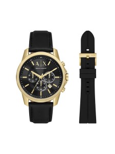 Armani Exchange Zegarek Horloge AX7133SET Czarny