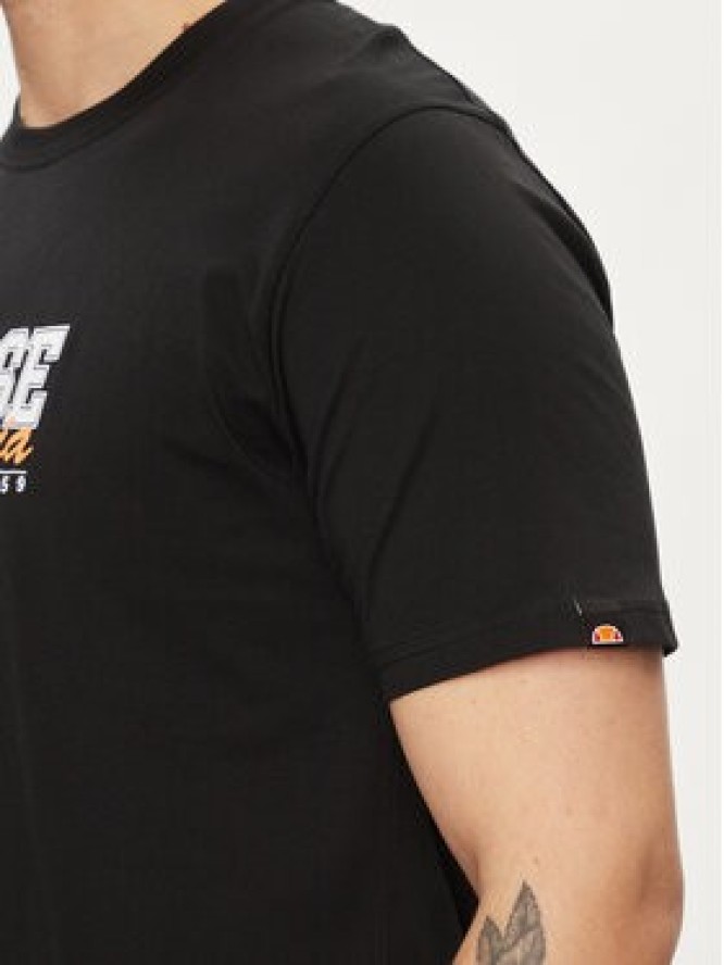 Ellesse T-Shirt Zagda SHV20122 Czarny Regular Fit