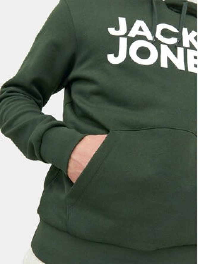 Jack&Jones Bluza Corp 12152840 Zielony Standard Fit