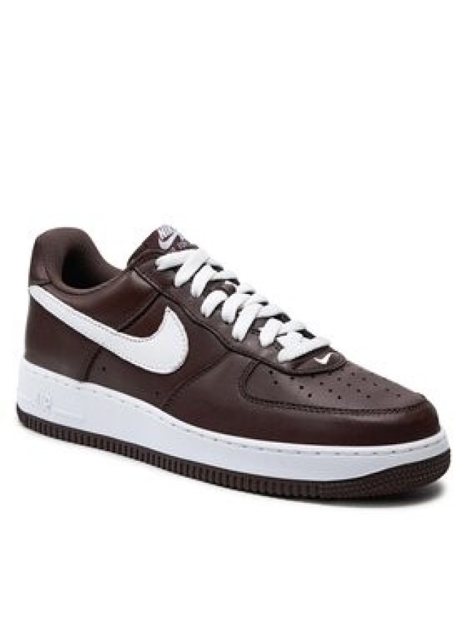 Nike Sneakersy Air Fore 1 Low Retro Qs FD7039 200 Brązowy