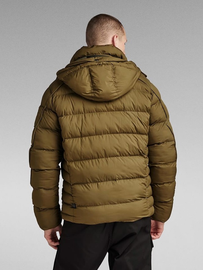 G-Star Kurtka pikowana w kolorze khaki rozmiar: XS
