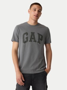 Gap T-Shirt 856659-12 Szary Regular Fit