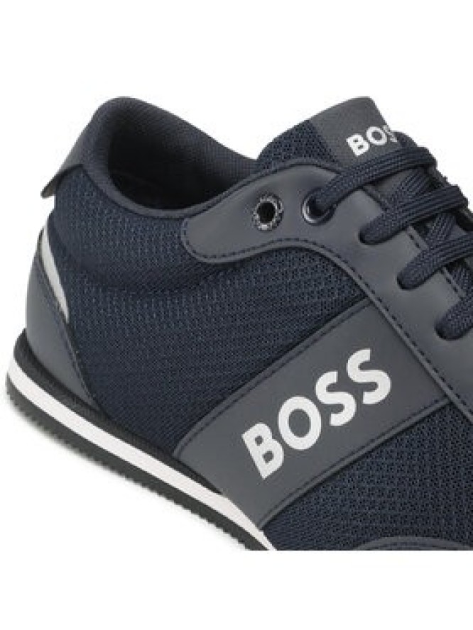 Boss Sneakersy Rusham 50470180 10199225 01 Granatowy