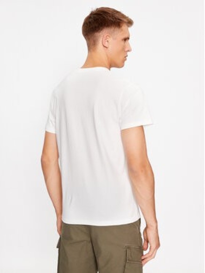 Pepe Jeans T-Shirt Wesley PM509123 Biały Regular Fit
