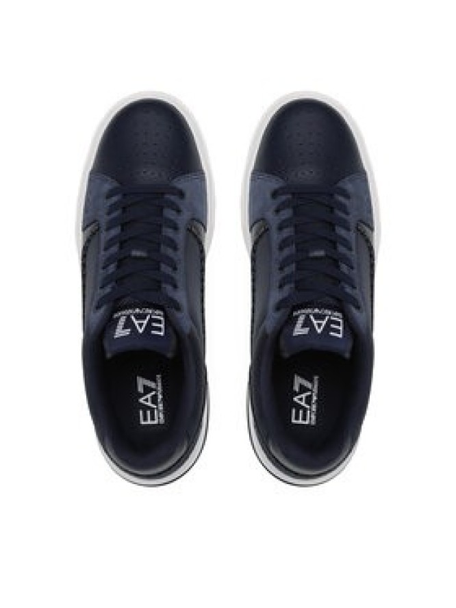 EA7 Emporio Armani Sneakersy X8X144 XK335 R236 Granatowy