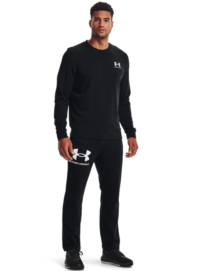 Bluza dresowa męska Under Armour UA Rival Terry Lc Crew - czarna