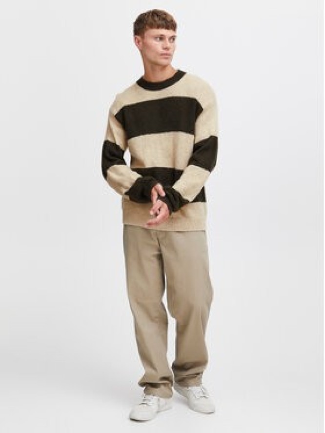 Solid Sweter 21108051 Zielony Regular Fit