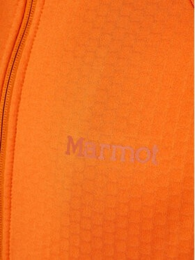 Marmot Bluza Leconte 12770 Pomarańczowy Regular Fit