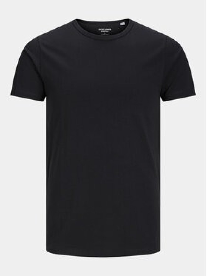 Jack&Jones T-Shirt Basic 12058529 Czarny Stretch Fit