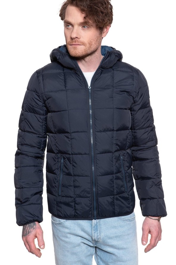 WRANGLER THE PUFFER DARK NAVY W4C6WRXAE