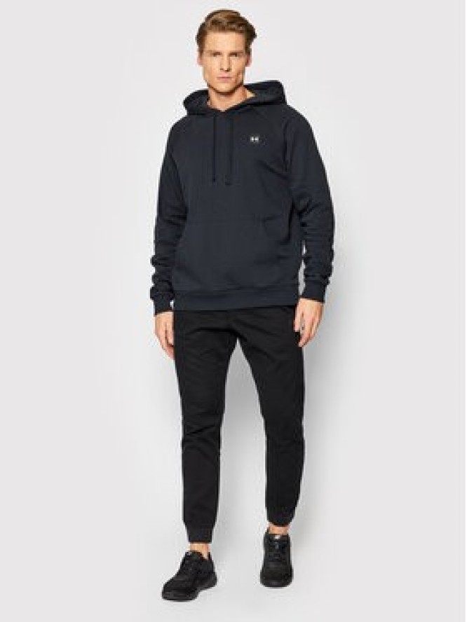 Under Armour Bluza Ua Rival 1357092 Czarny Relaxed Fit