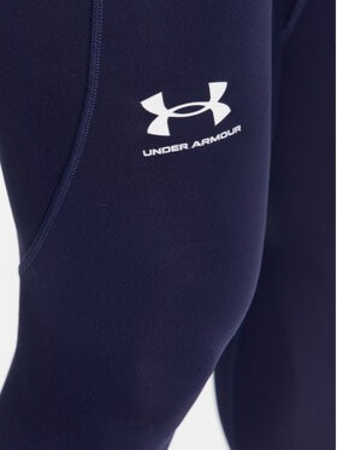 Under Armour Legginsy Ua Cg Armour Leggings 1366075 Granatowy Compression Fit