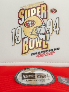 New Era Czapka z daszkiem San Francisco 49Ers Superbowl 60595295 Biały