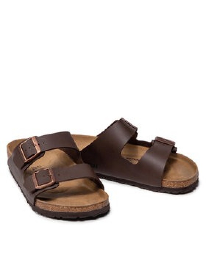 Birkenstock Klapki Arizona 0051701 Brązowy