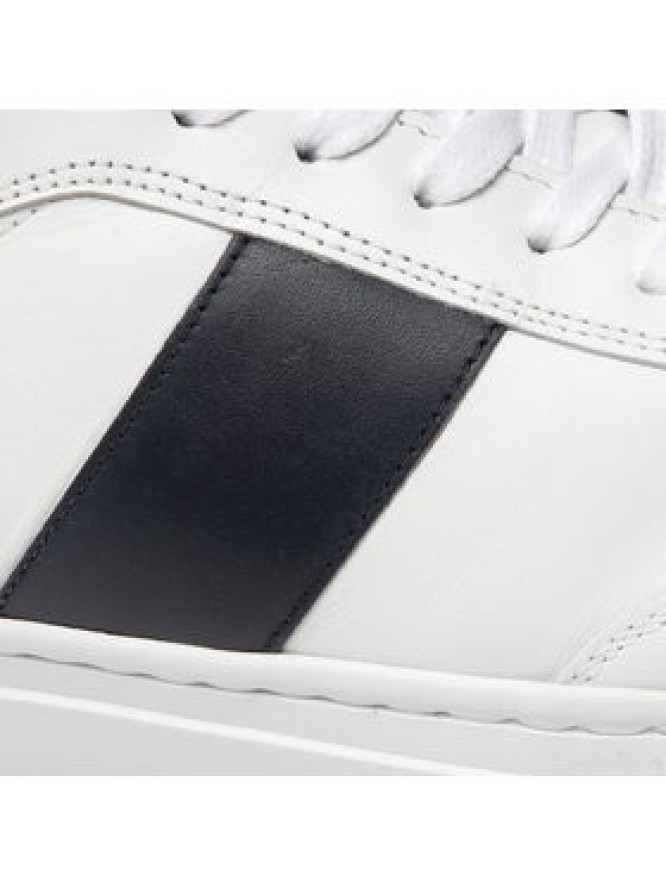 Tommy Hilfiger Sneakersy Premium Cupsole Stripe FM0FM04284 Biały