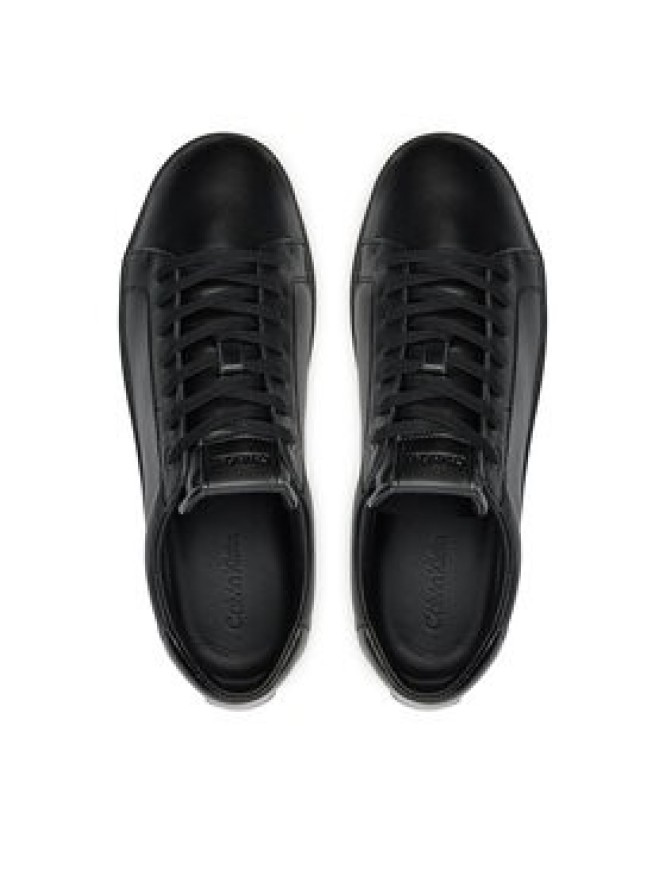 Calvin Klein Sneakersy Low Top Lace Up HM0HM01546 Czarny