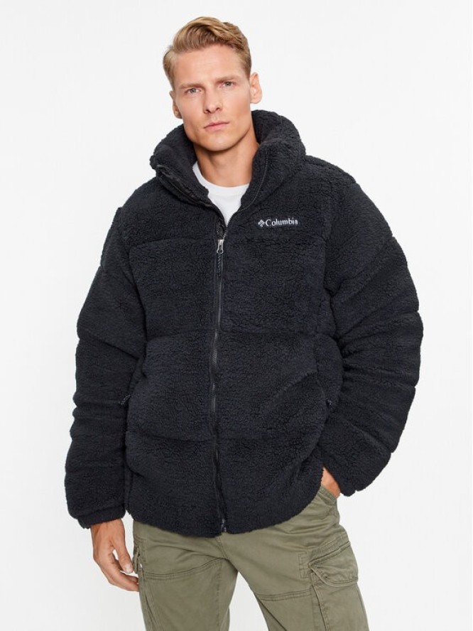 Columbia Kurtka puchowa Puffect™ Sherpa Jacket Czarny Regular Fit