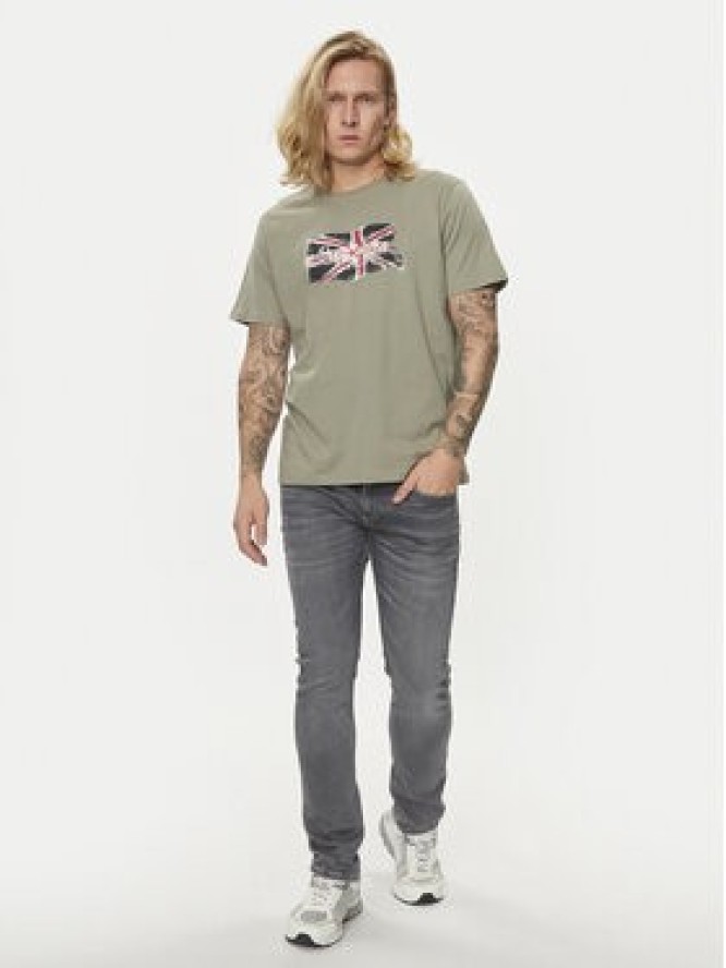 Pepe Jeans Jeansy PM207389 Szary Slim Fit