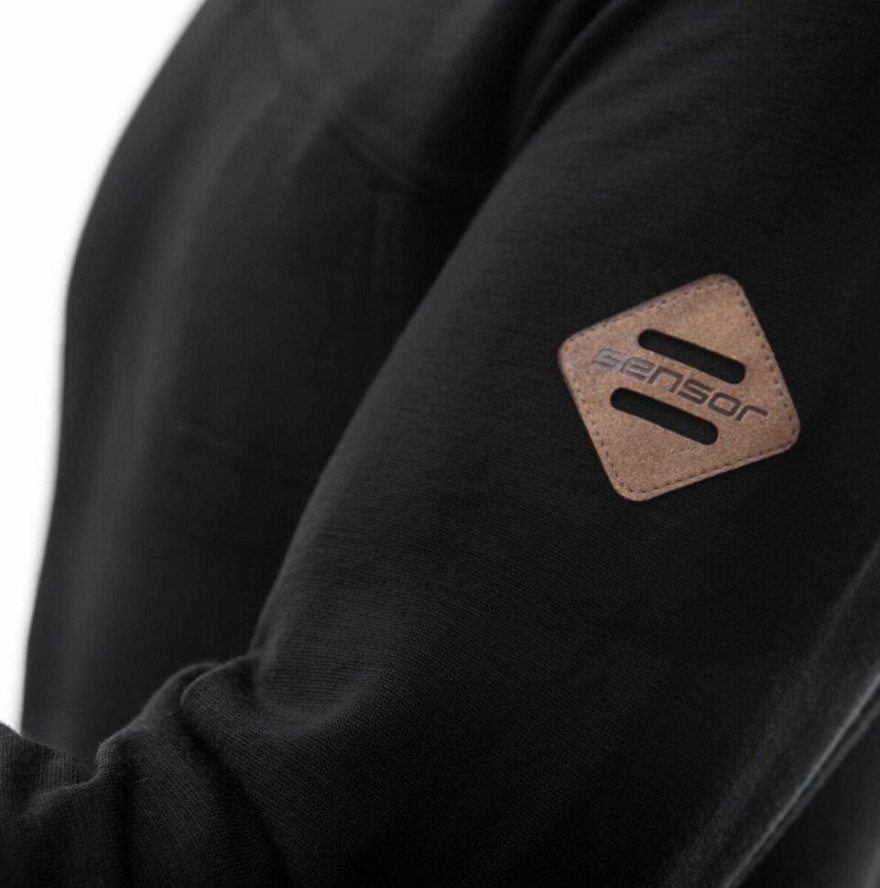 Męska koszulka Baselayer Merino Extreme z długim rękawem i zamkiem błyskawicznym