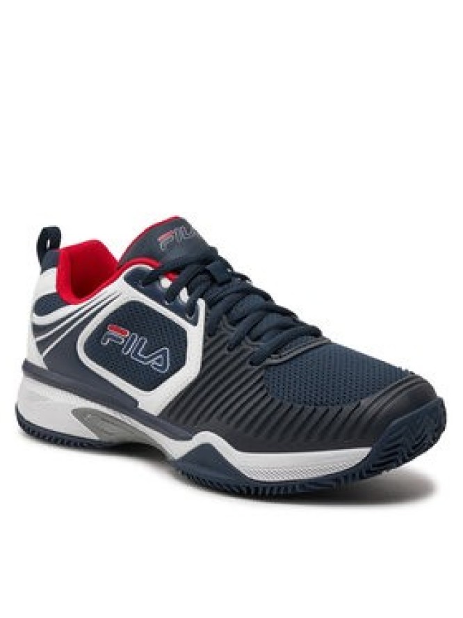 Fila Buty do tenisa Veloce Men FTM24103 Granatowy