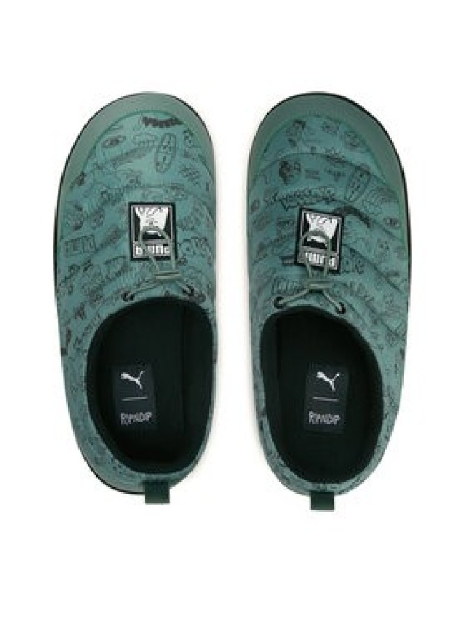 Puma Kapcie Tuff Plus RIPNDIP 393540 01 Zielony