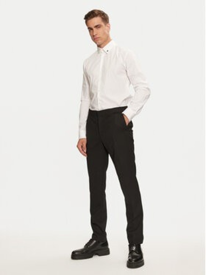 Hugo Koszula Ermo 50528474 Biały Slim Fit