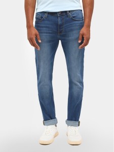 Mustang Jeansy Vegas 1014859 Niebieski Slim Fit