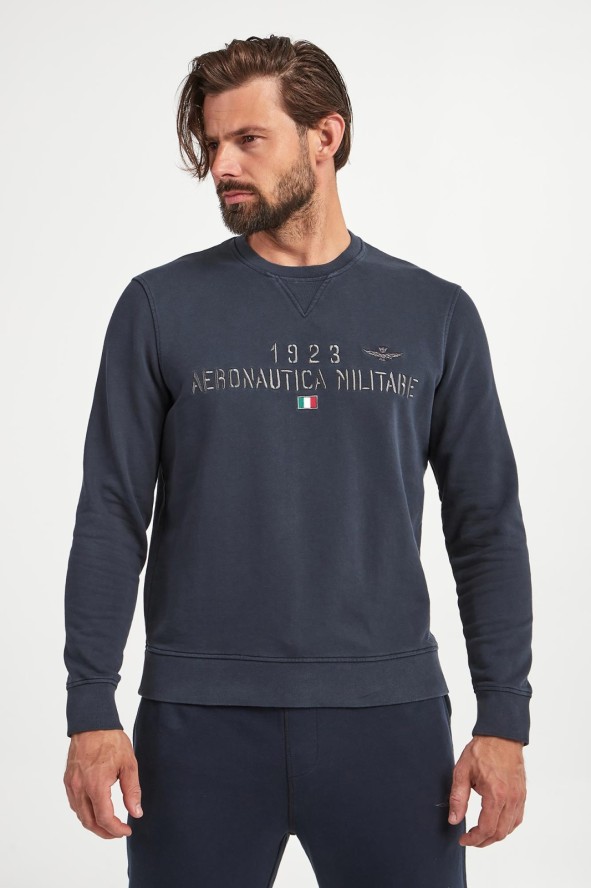 Bluza męska crewneck AERONAUTICA MILITARE