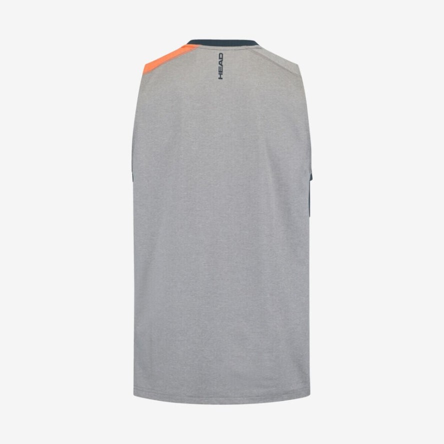 Koszulka bez rękawów męska TANK TOP PADEL