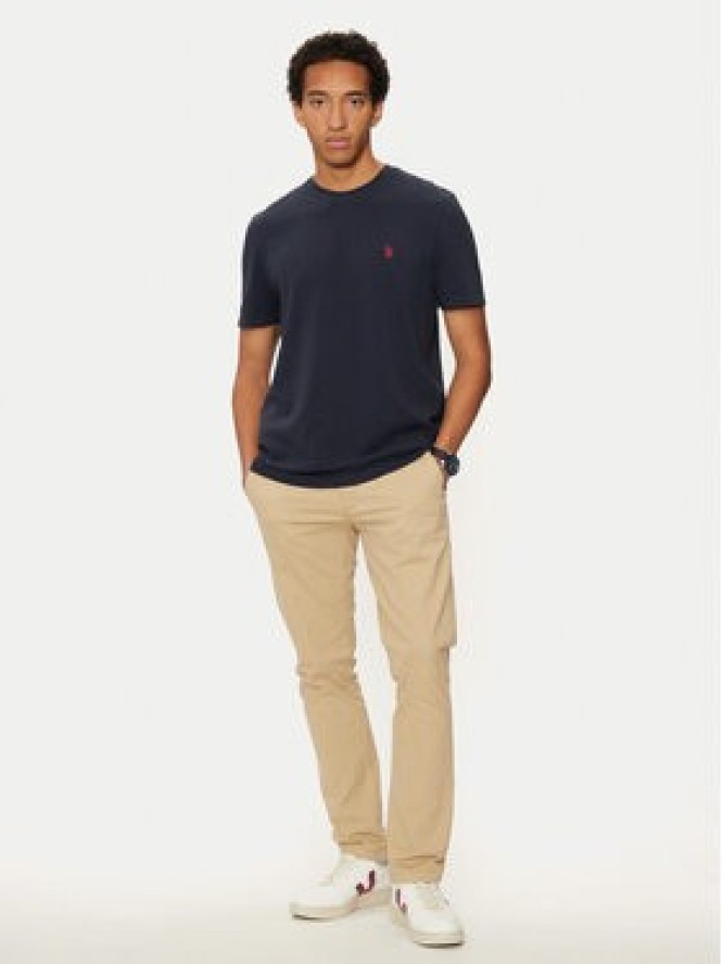 U.S. Polo Assn. T-Shirt MUP3617 Granatowy Regular Fit