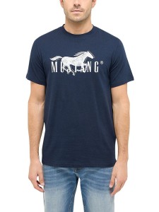 Mustang Koszulka w kolorze granatowym rozmiar: 3XL