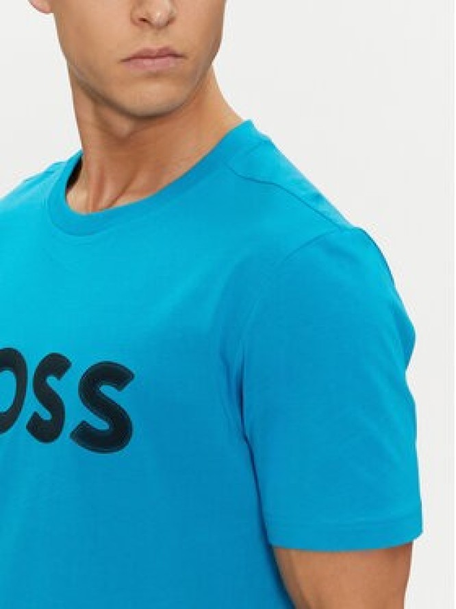 Boss T-Shirt 50512866 Niebieski Regular Fit