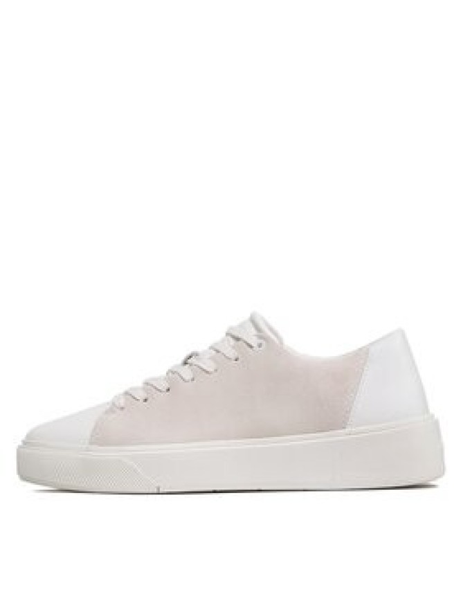 Calvin Klein Sneakersy Low Top Lace Up Lth Mix HM0HM01005 Szary