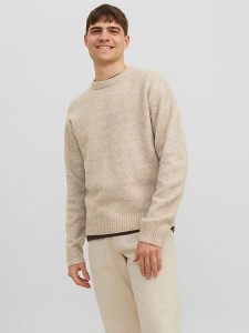 Jack & Jones Sweter w kolorze beżowym rozmiar: XXL