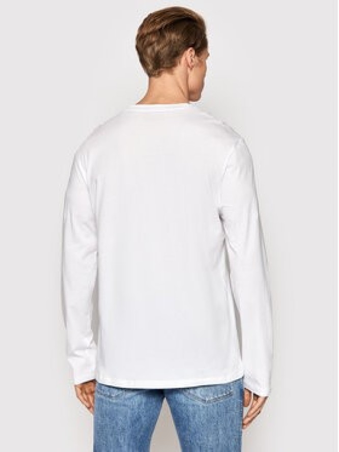 Hugo Longsleeve Derol222 50466159 Biały Regular Fit