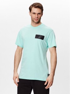 Plein Sport T-Shirt SACC MTK6034 SJY001N Zielony Regular Fit