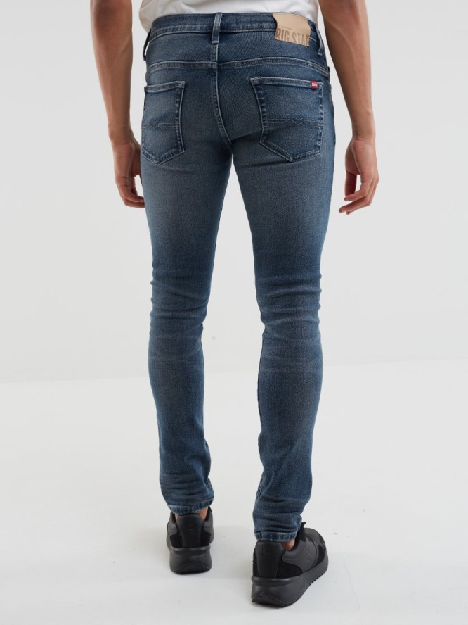 Spodnie jeans męskie skinny Jeffray 460